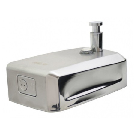Liquid soap dispenser 8610, 1 l, metal, chrome-5