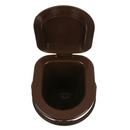Bucket-bucket, h = 40 cm, 13 l, with a removable pen, brown-4