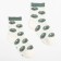 Women's socks minku "snowdrops", green color, size 36-39 (23-25 ​​cm)