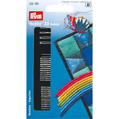 Needles set for needlework, 33 pcs. packaged