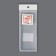 Organizer for storage, with a lid, 18.5 × 7 × 3.5 cm, the color is transparent