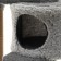 Complex for cats with a claw, collapsible, with a site, 56 x 42 x 90 cm, gray