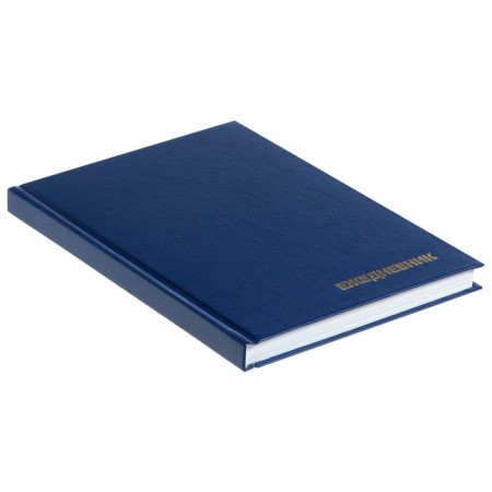 Delivery of a low -up a5, 128 sheets, a boumvinyl cover, blue-10