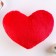 Soft toy "heart", red color