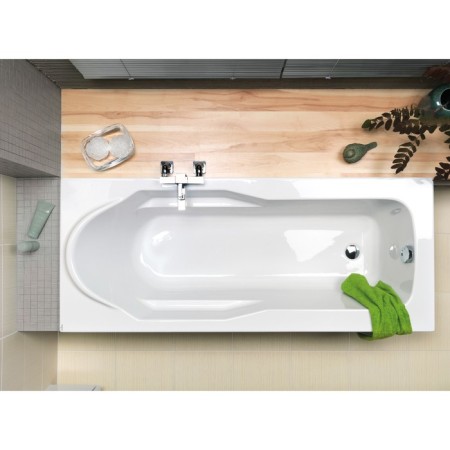 Acrylic bath Cersanit Santana 140x70, white color-3