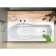 Acrylic bath Cersanit Santana 140x70, white color