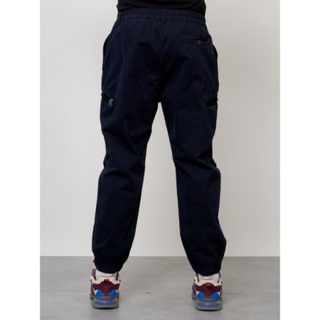 Cargo jeans, size 56, dark blue color-3