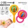 Set of rattles "Bright Marakas", 2 pcs, color mix