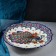 Largan Rishtan ceramics "Bird Bird", 42 cm, blue, corrugated