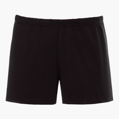 Women's shorts, black color, size 46-3
