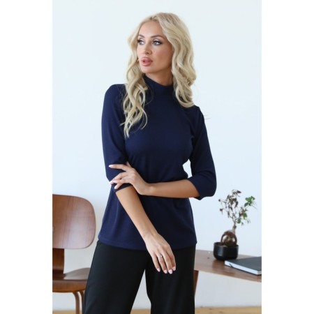 Women's turtleneck, size 42, blue color-9