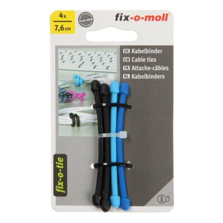 Cable grid 7.6 cm 3-color color 4 pcs-4