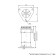 Support adjustable Orm 63, metal, n = 63 mm