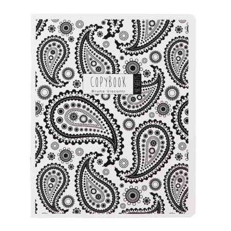 Notebook of 48 sheets in the Black & White.new cage, covered cartoon, lamination "Soft-Tach", mix-6