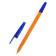 Ballic handle 0.7 mm, blue rod, orange case with a blue cap