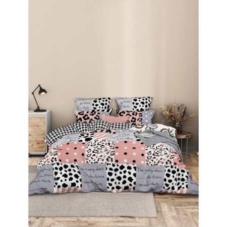 Life bedding “Life”, size 200x215 cm, 200x215 cm, 50x70 cm - 2 pcs-1