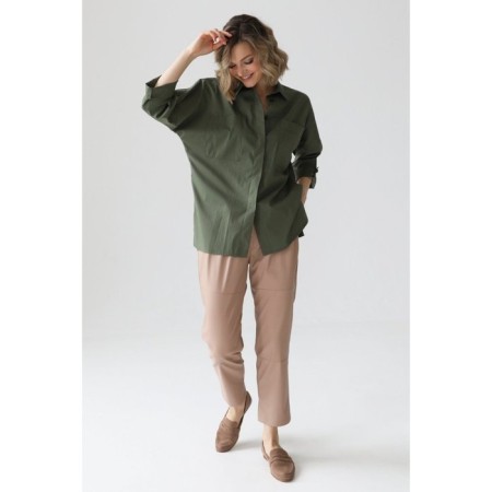 Female shirt of free cut, size 46-48-1