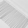 Metallized braid "fringe", 10 cm, 4.5 ± 0.5 m, white color