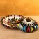 The pancake of Rishtan ceramics Atlas, 24 cm,