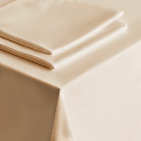 Gustav tablecloth set, size 145x195 cm, beige color