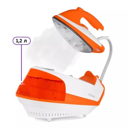 The KITFORT steam generator KT-9135-2 2000 W, 1200 ml, 35 g/min, white-orange-3