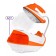 The KITFORT steam generator KT-9135-2 2000 W, 1200 ml, 35 g/min, white-orange