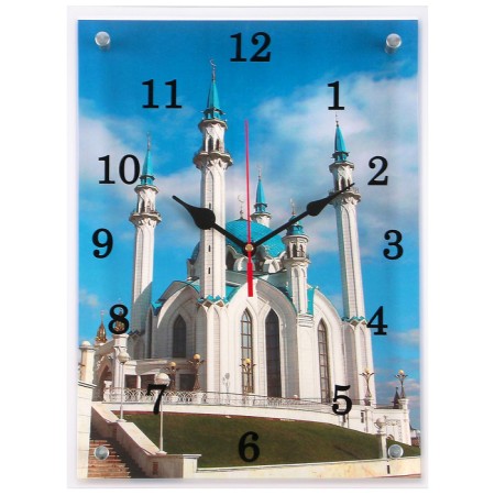 Carty clock, interior "Kul Sharif" mosque, silent, 30 x 40 cm