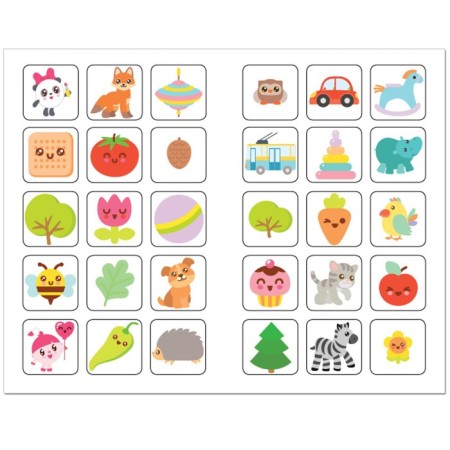 Kids. Logic with stickers. Continue a row-4