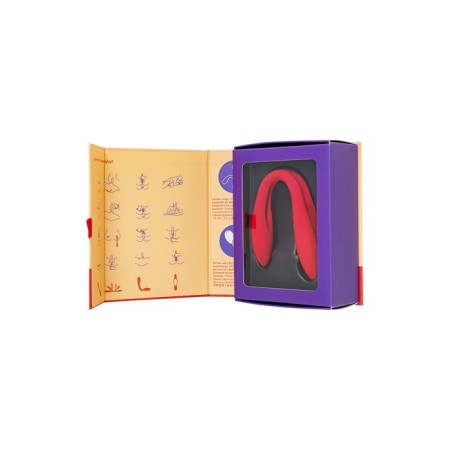 Multifunctional vibrator for Satiffyer Elastic Joy steam, red color-3