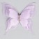 Decor for creativity "Butterfly", three -layer, set of 12 pcs., Size 1 pc. - 5 × 4.5 cm, lilac color