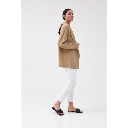 Jacket Women's Double -breasted Mist p. 42, beige-2