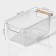 Storage container with handle LADOM "Crystal", 28.5 × 15.3 × 11 cm, the color is transparent