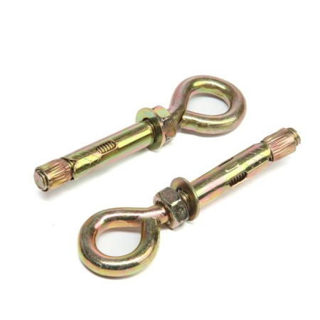 Tundra anchor bolt, with a ring, galvanized, 12x70 mm, 40 pcs