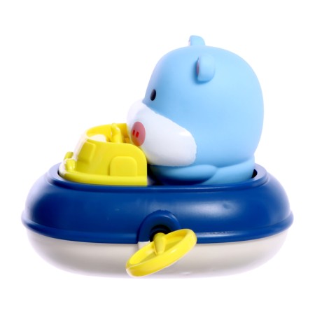 Bath toy "Boat with animals", mix-1