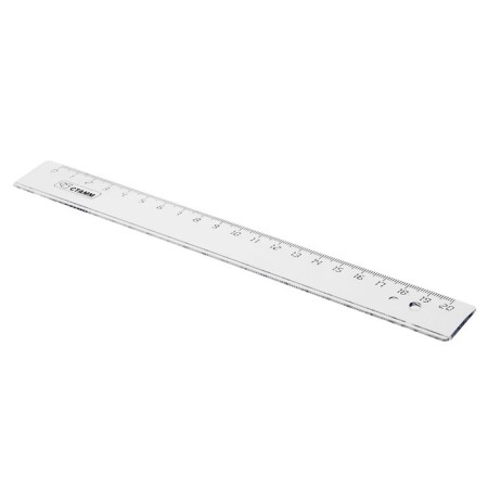 Ruler 20 cm Istanm, transparent-1