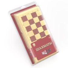 Chess, large, beige color