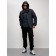Sports male jacket, size 50, dark blue color
