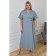 Women's dress, size 54, blue color