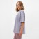 Women's T-shirt Basic Line Color Gray, Rr. 44