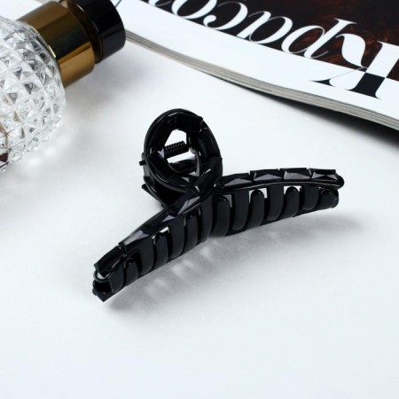 Hair crab "Carol" loop, 8.5x3.5 cm, black