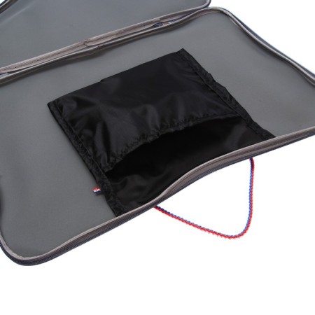 Folder for drawings and drawings A3, 470 x 340 x 20 mm with handles, textile, inner pocket "Creativity" gray 1Sh32-6