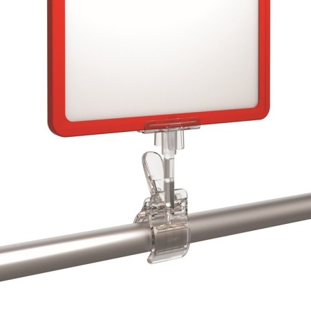 The holder of the plastic frame is universal, 5.5 × 5 × 12 cm, the color is transparent-7