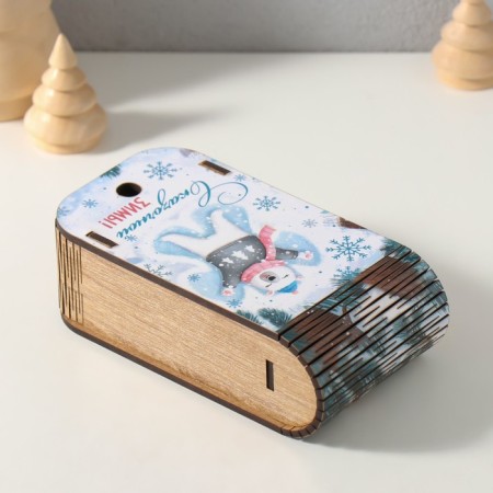 Caste-book "Fabulous winter" 13x7x4 cm-3