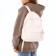 Youth backpack with lightning, 4 pockets, white color
