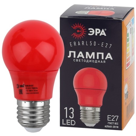 LED LED era Belt “GRUSH”, 3 W, E27, 30 lm, 3000k, glow warm white