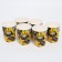 A set of paper utensils, for 6 people "Happy Birthday", transformers