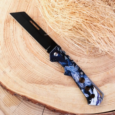 Folding “Wolf” knife 19cm, 85mm blade/1.5mm-1