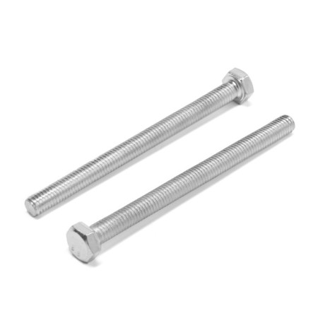 Bolt "Tundra Krep", with a hexagonal head, galvanized, Din933, M6x80 mm, 1 kg