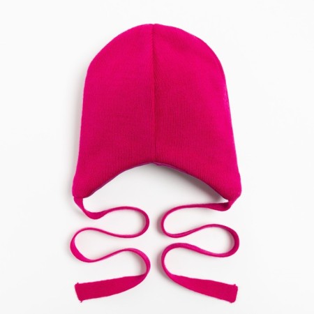 Children's hat, raspberry color, size 46-50-3