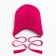 Children's hat, raspberry color, size 46-50